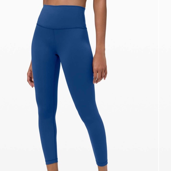lululemon athletica Pants - Lululemon Wunder Train 25” Regatta Blue